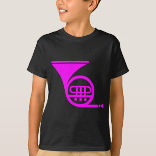 T-shirt Corne française - Magenta