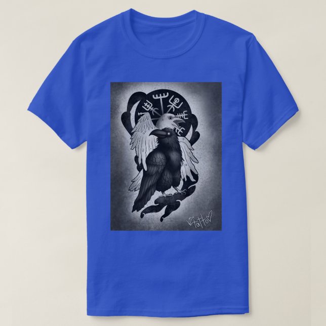 T-shirt corneille (Design devant)