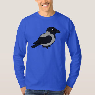 T-shirt Corneille à capuchon de Birdorable