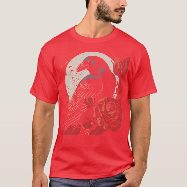 T-shirt Corneille et Rose (Devant)
