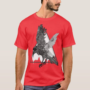 T-shirt Corneille noire