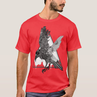 T-shirt Corneille noire