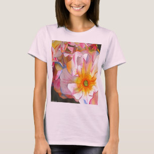 T-shirt Cornelia rose rose rose pastel
