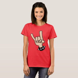 T-shirt Cornes diaboliques en métal lourd
