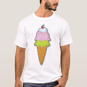 T-shirt Cornet de crème glacée