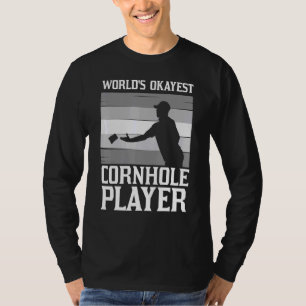 T-shirt Cornhole For Men Femme Bean Bag Joueurs De Jeu Jeu