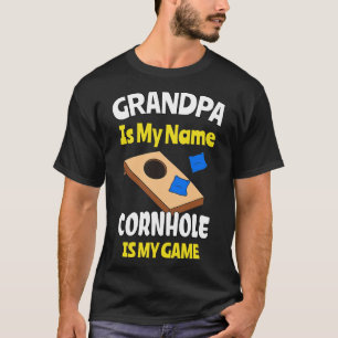 T-shirt Cornhole Grand-pa Aveugle Trou amusant Jeu