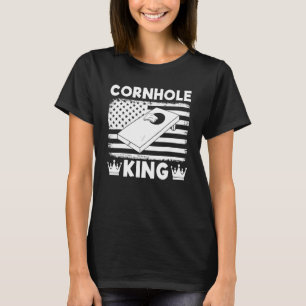 T-shirt Cornhole KI ng Cornhole Team Bean Bag Cornhole 1