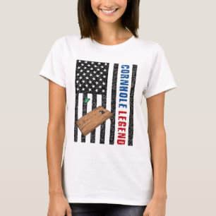 T-shirt Cornhole Legend USA