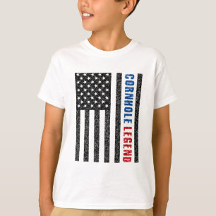 T-shirt Cornhole Legend USA