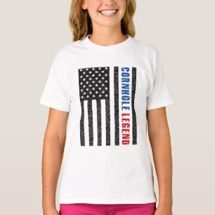 T-shirt Cornhole Legend USA