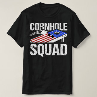 T-shirt Cornhole Squad Cornhole Joueur Cornhole
