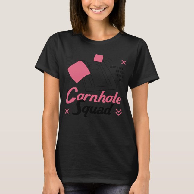T-shirt Cornouailles Squad Ironique Dit Sack Tossing (Devant)