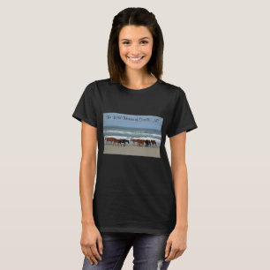 T-shirt Corolle OR de chevaux sauvages