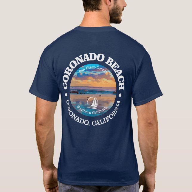 T-shirt Coronado Beach (C) (Dos)