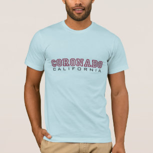 T-shirt Coronado la Californie - lettres