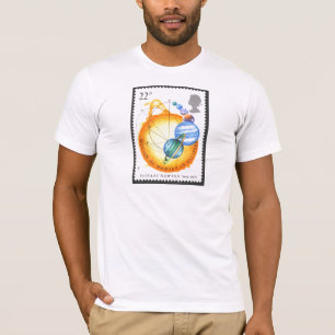 T-shirt Corps de monsieur Isaac Newton dans le mouvement