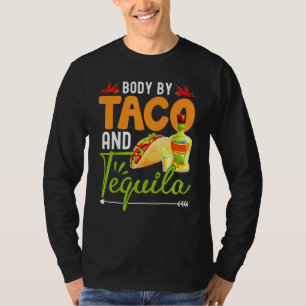 T-shirt Corps De Tacos Et Tequila Mexicaine Cinco De Mayo