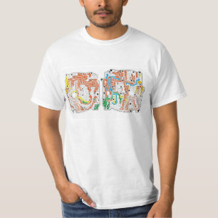 T-shirt Corps de valve de valvule cardiaque de