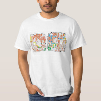 T-shirt Corps de valve de valvule cardiaque de