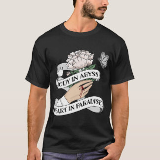 T-shirt Corps En Abyss, Coeur En Paradis