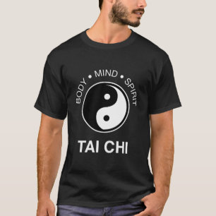 T-shirt Corps Esprit Yin Yang Symbole Tai Chi