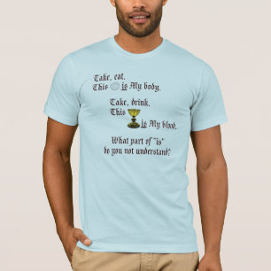 T-shirt Corps et sang
