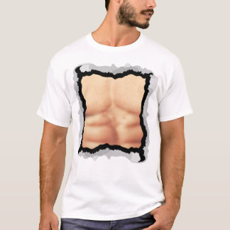 T-shirt Corps musculaire déchiré