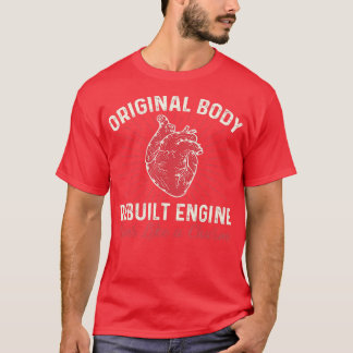 T-shirt Corps original reconstruit Moteur d'attaque cardia