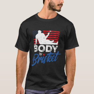 T-shirt Corps Par Brisket Bbq Funny Bod