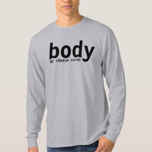 T-shirt corps par les laits caillés