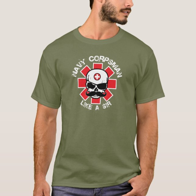 T-shirt Corpsman - comme monsieur (Devant)