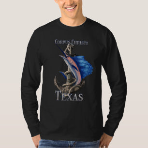 T-shirt Corpus Christi Texas Espadon Marlin Ocean Fishin