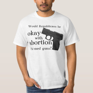 T-shirt Correct avec l'avortement