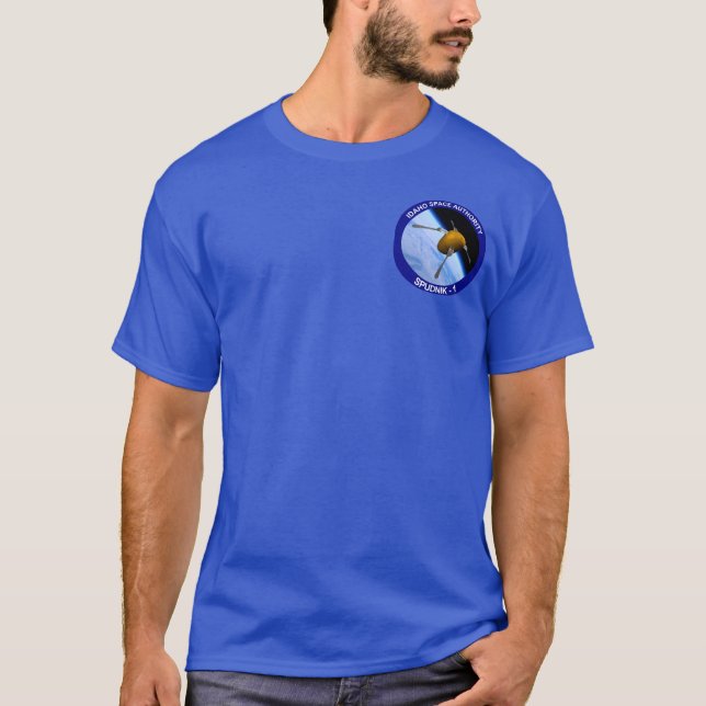 T-shirt Correctif de la mission satellite Idaho Spudnik (Devant)