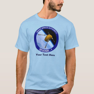 T-shirt Correctif de la mission satellite Idaho Spudnik