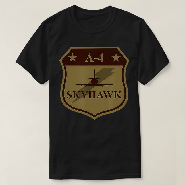 T-shirt Correctif Skyhawk A4 (modéré) (Design devant)