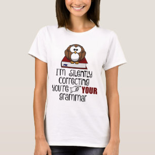 T-shirt Correction silencieuse de votre chou sarcastique d