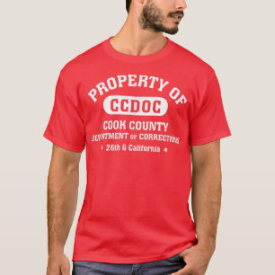 T-shirt Corrections de la peine de prison de Chicago Ville