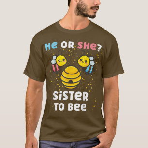 T-shirt Correspondance Bébé Genre Fête Révélatrice Lui Ou