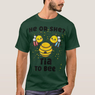 T-shirt Correspondance Bébé Genre Révéler Fête Il Ou Elle 