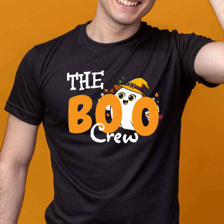 T-shirt Correspondance d'Halloween de la famille Orange de
