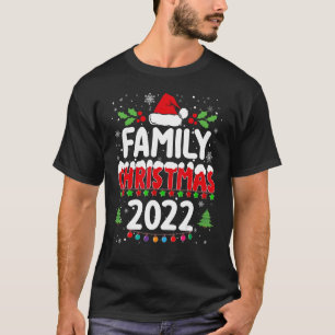 T-shirt Correspondance famille Noël 2022 Squad Père Noël E