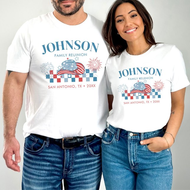 T-shirt Correspondance personnalisée 4 juillet famille Cow (Créateur téléchargé)