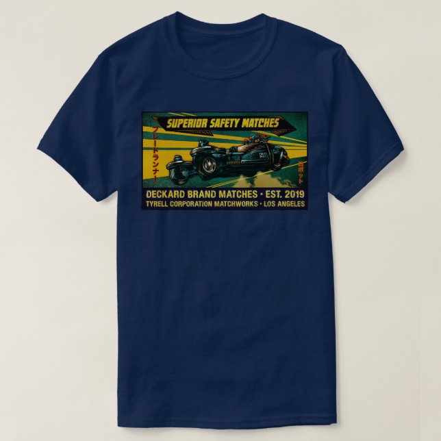 T-shirt Correspondances de marques Bladerunner (Design devant)