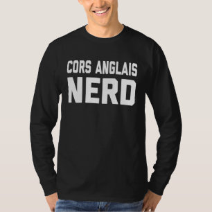 T-shirt Cors Anglais Nerd  Musique  Pour Le Cours De Musiq