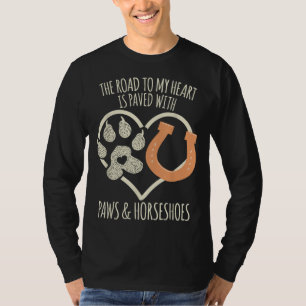 T-shirt Corse mignonne et mème Amoureux des chiens