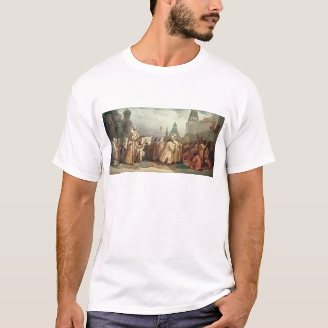 T-shirt Cortège de dimanche de paume (Devant)