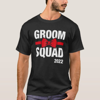 T-shirt Cortège du marié 2022 Garçons d'honneur Enterremen