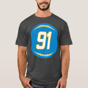 T-shirt Cortez Broughton Numéro 91 Jersey Los Angeles Char